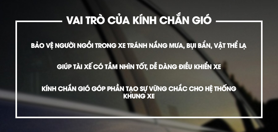 Những lưu ý giúp bạn bảo vệ kính chắn gió 02