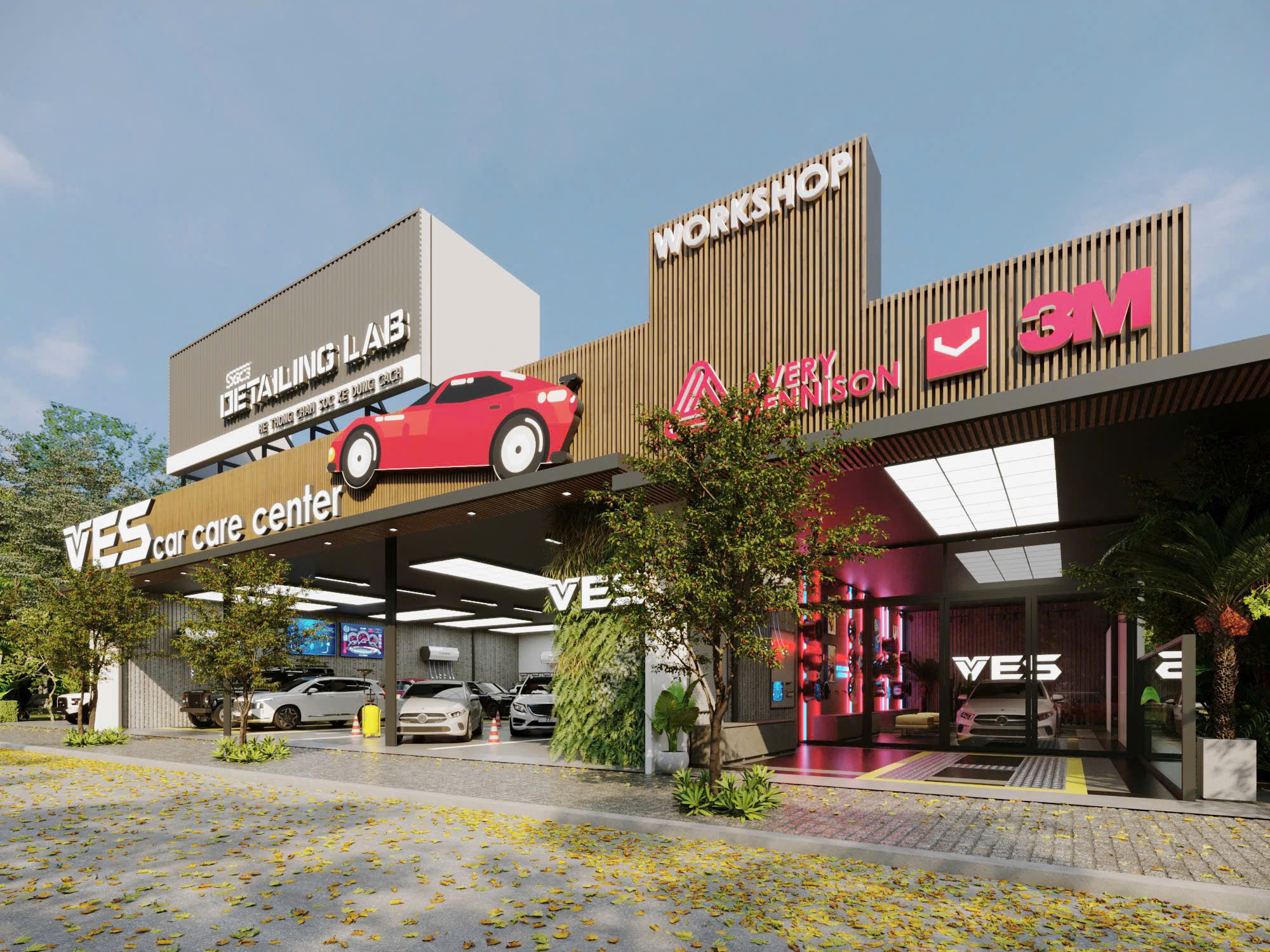Độ mâm xe Vossen Wheels chính hãng tại Ves Car Care Center