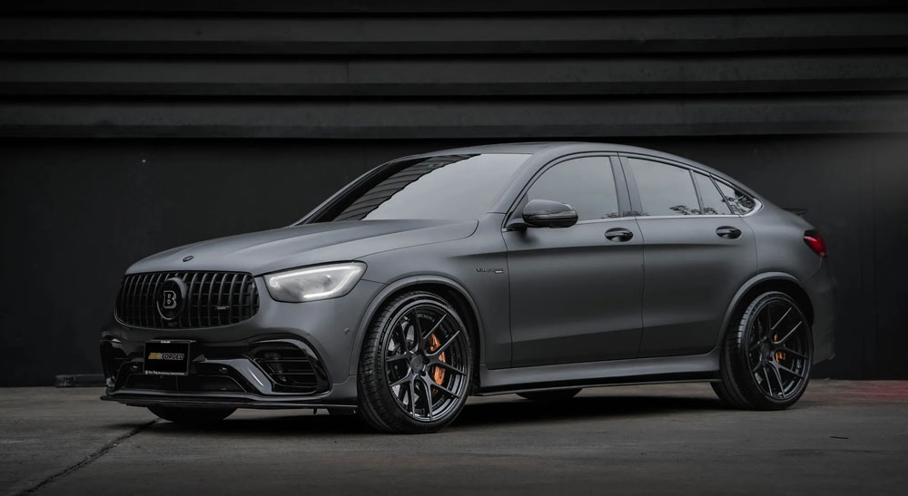 Mercedes Benz GLC43 độ mâm BC Forged HCS02S VES 02