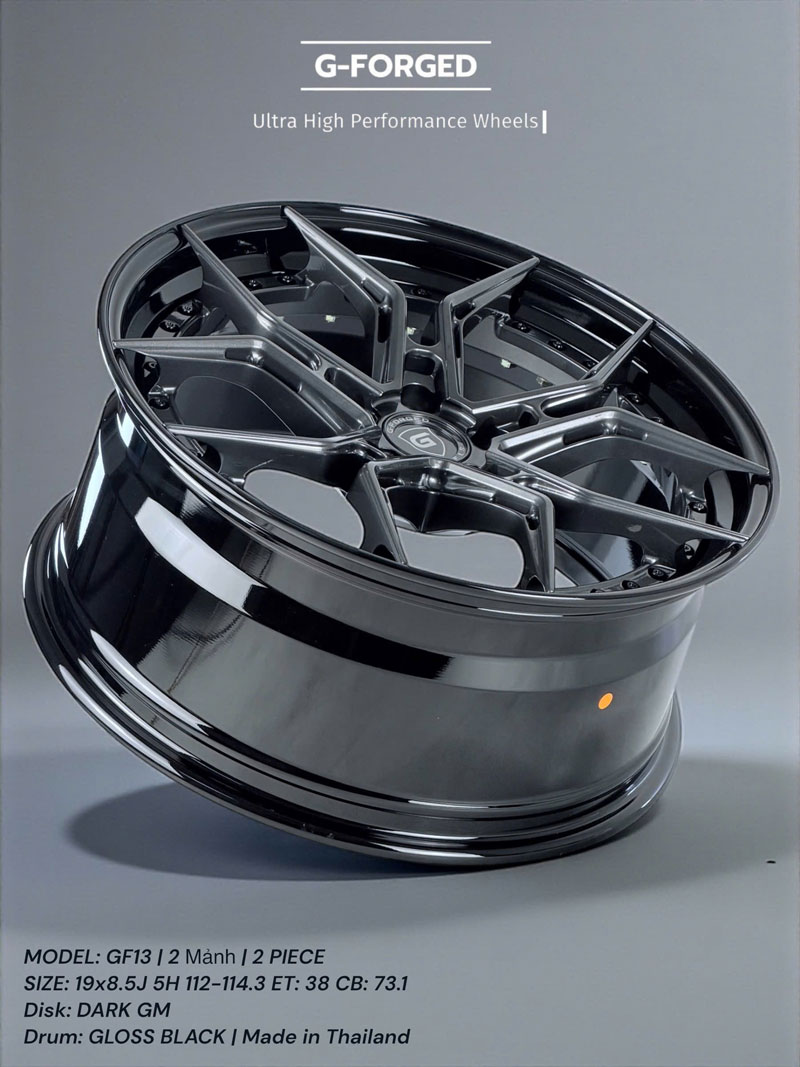 Mâm G-Forged GF13 (DARK GM) - Ảnh 3