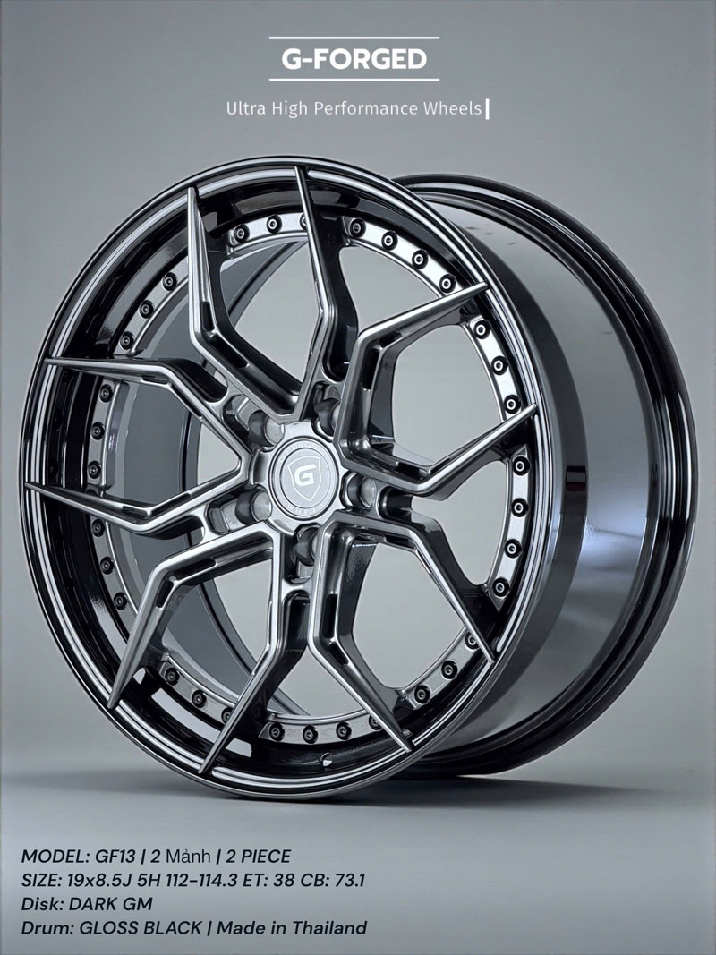 Mâm G-Forged GF13 (DARK GM)