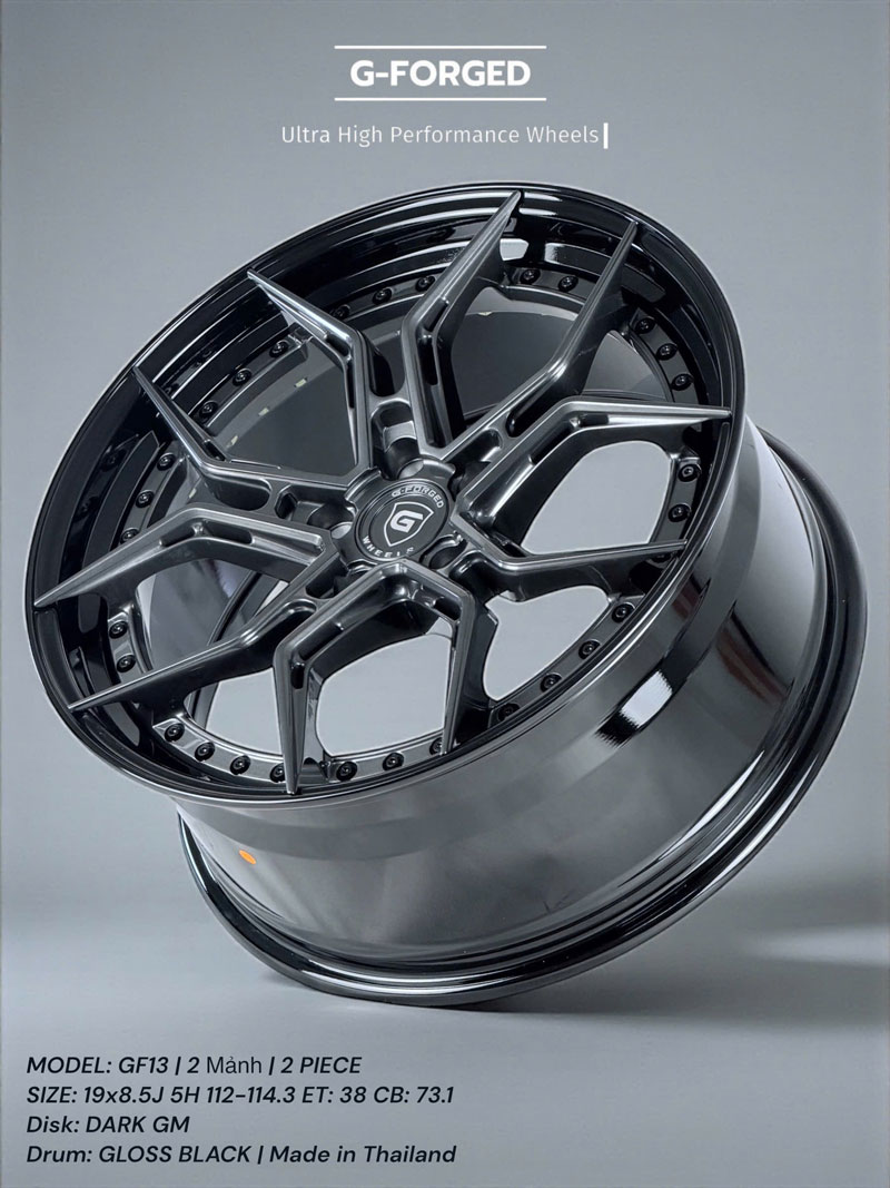 Mâm G-Forged GF13 (DARK GM) - Ảnh 4