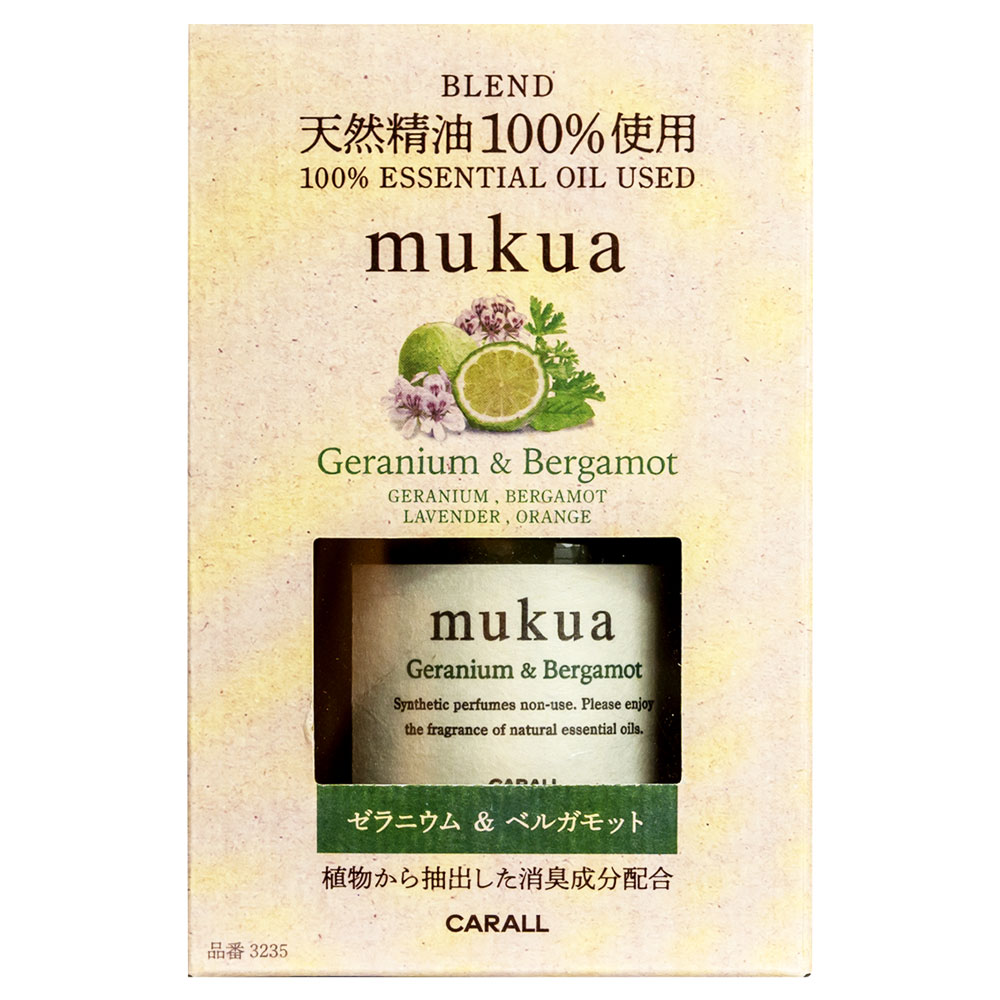 Nước hoa ô tô Mukua Geranium & Bergamot