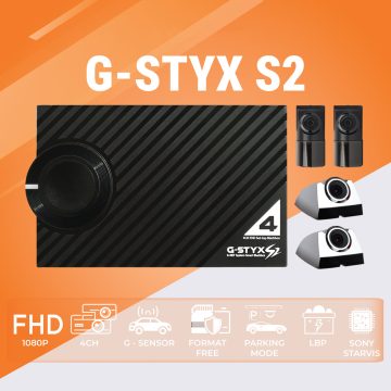GNET G-STYX S2 là dòng camera hành trình cao cấp 4 kênh (4CH) của thương hiệu Hàn Quốc GNET, nổi bật với khả năng ghi hình 360° quanh xe